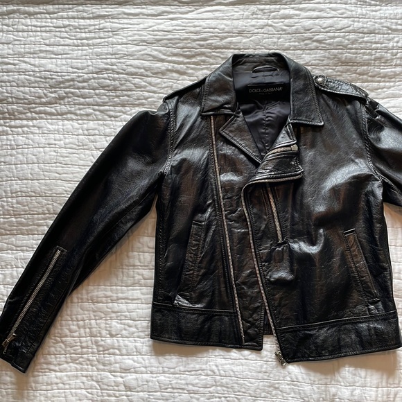 Dolce & Gabbana 100% leather jacket - Picture 1 of 13